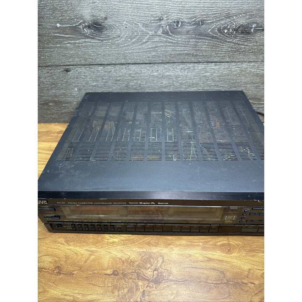 JVC RX-5V Computer Controlled Receiver FM/AM Dynamic Super A Works NO REMOTE - Picture 5 of 12